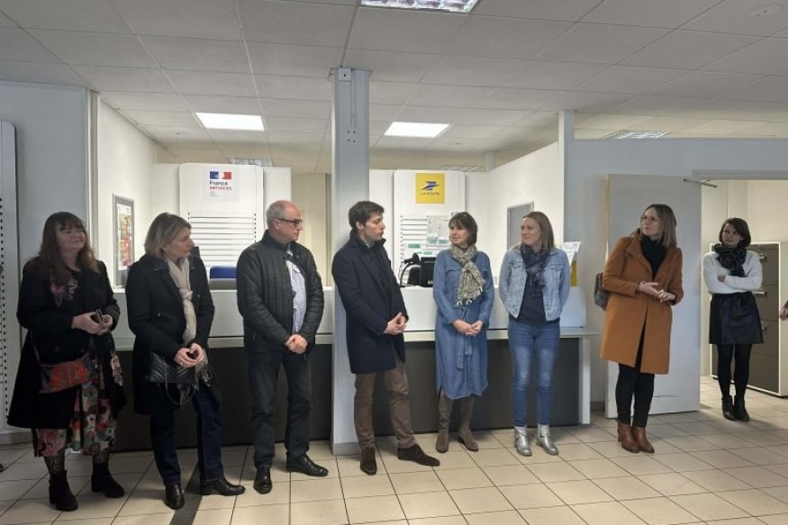 Saint Dizier / Vert Bois: Inauguration de l’Espace France Services et de la Poste Communale